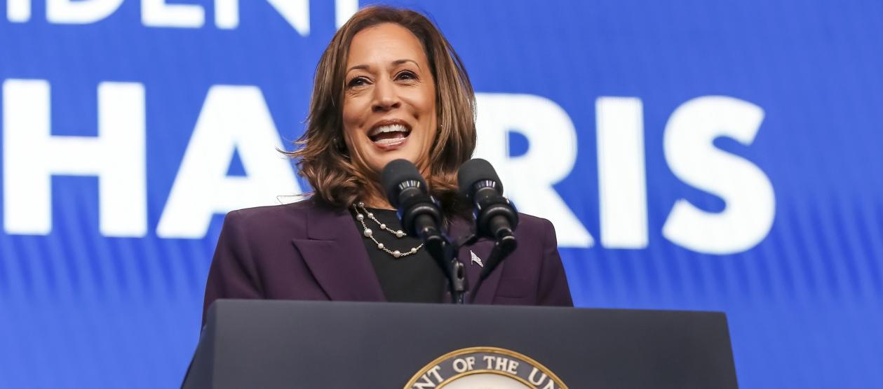 La vicepresidenta de EE.UU., Kamala Harris.