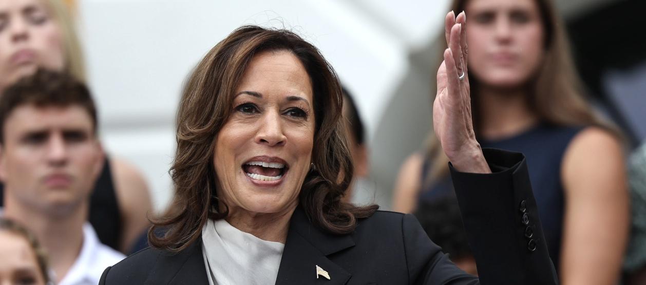 La vicepresidenta de Estados Unidos, Kamala Harris.