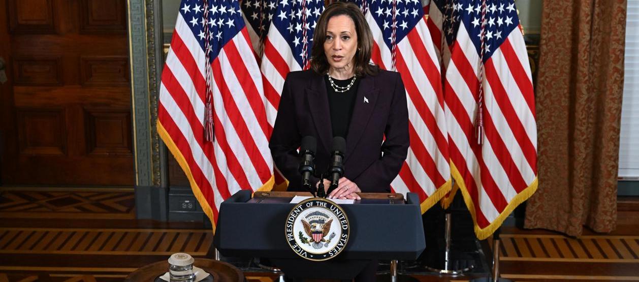 La vicepresidenta de EE.UU., Kamala Harris.