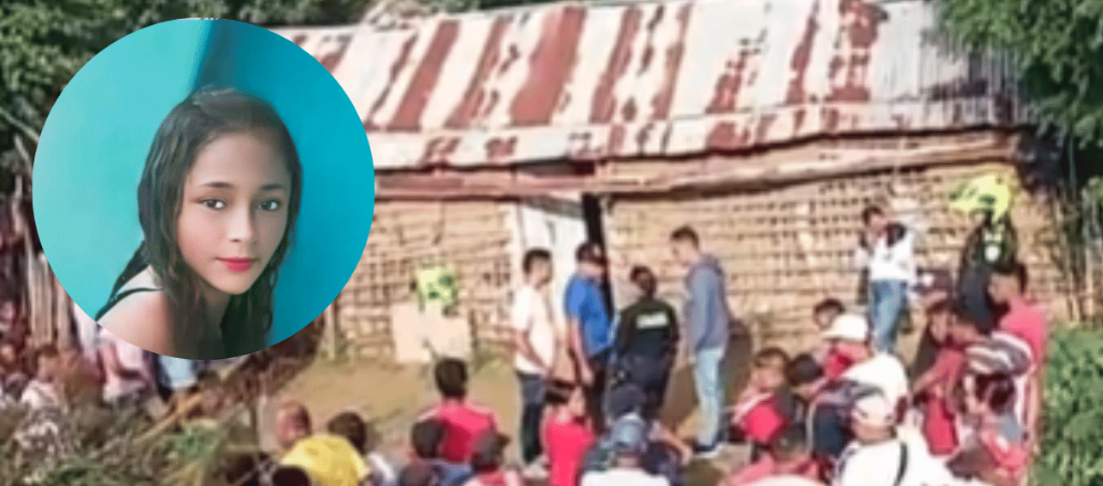 La joven fue asesinada al interior de su vivienda. 