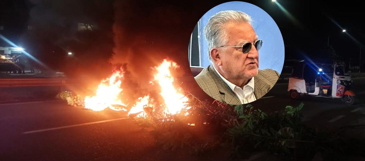 El Superintendente de Servicios Públicos, Dagoberto Quiroga.