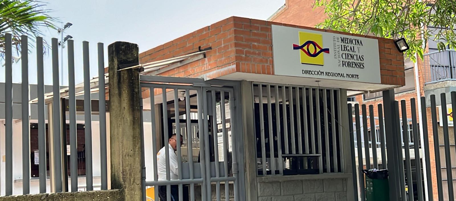 Instalaciones de Medicina Legal en Barranquilla.