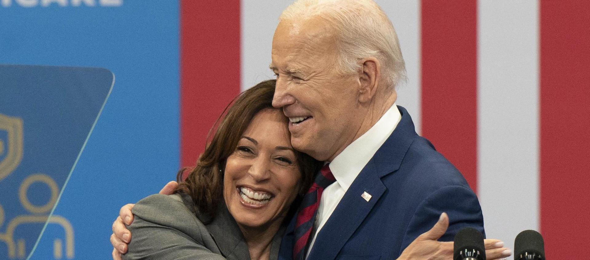Kamala Harris y Joe Biden