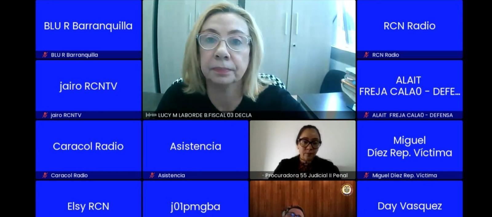 La nueva fiscal asignada Lucy Marcela Laborde.