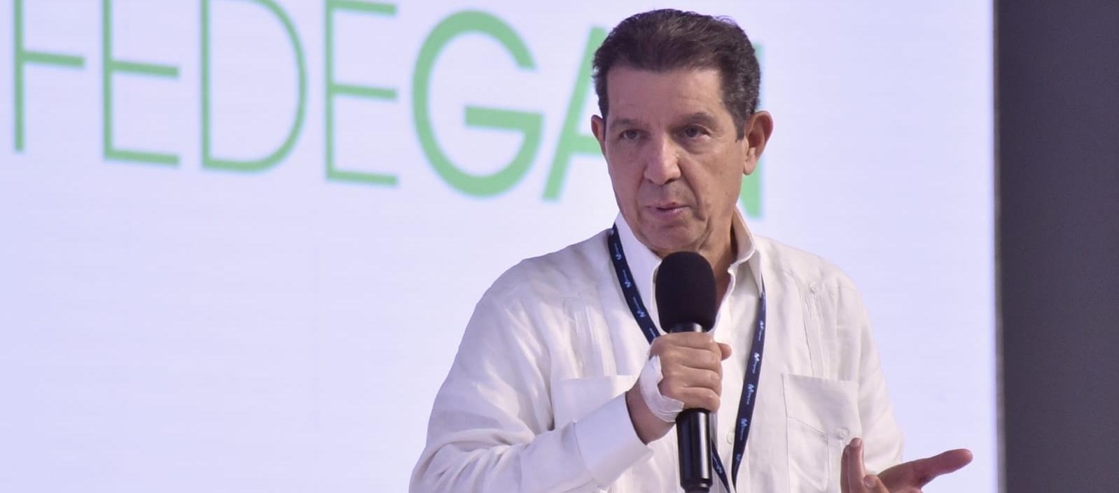 El presidente de Fedegán y negociador de paz, José Félix Lafaurie.