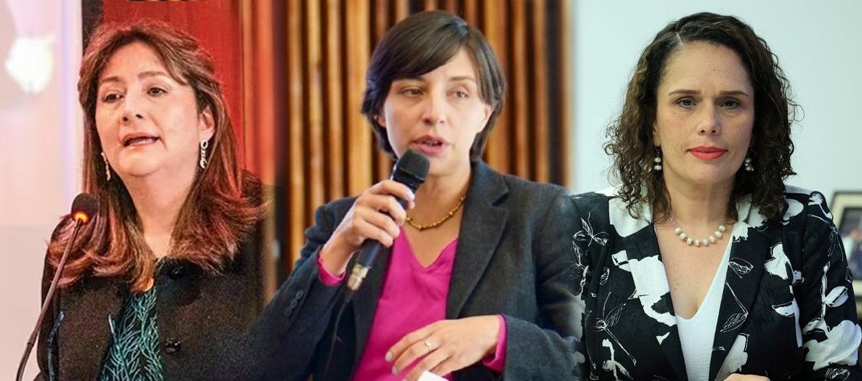 Ángela María Buitrago, Martha Carvajalino y María Constanza García