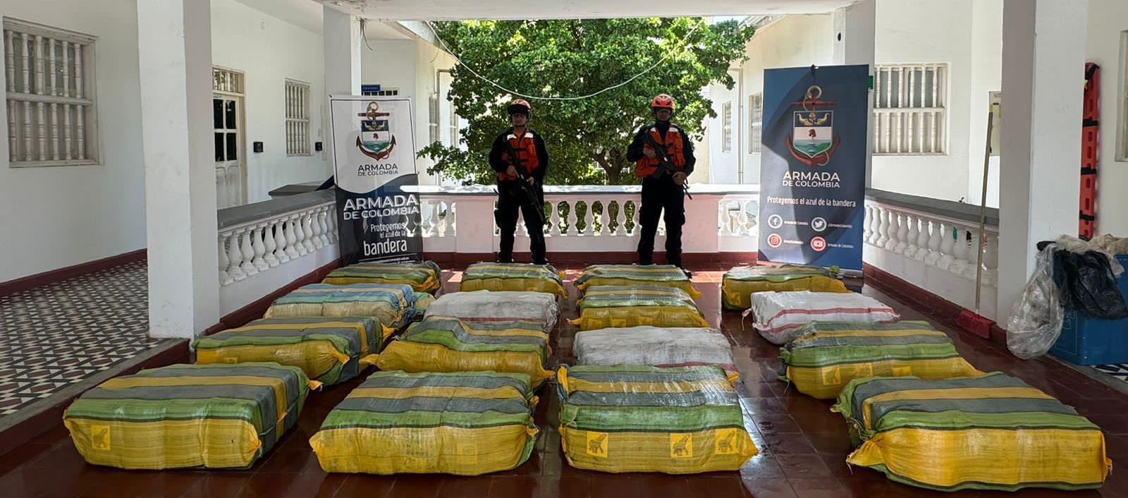 530 kilogramos de marihuana. 