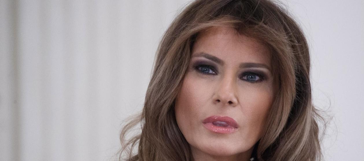 La ex primera dama Melania Trump.