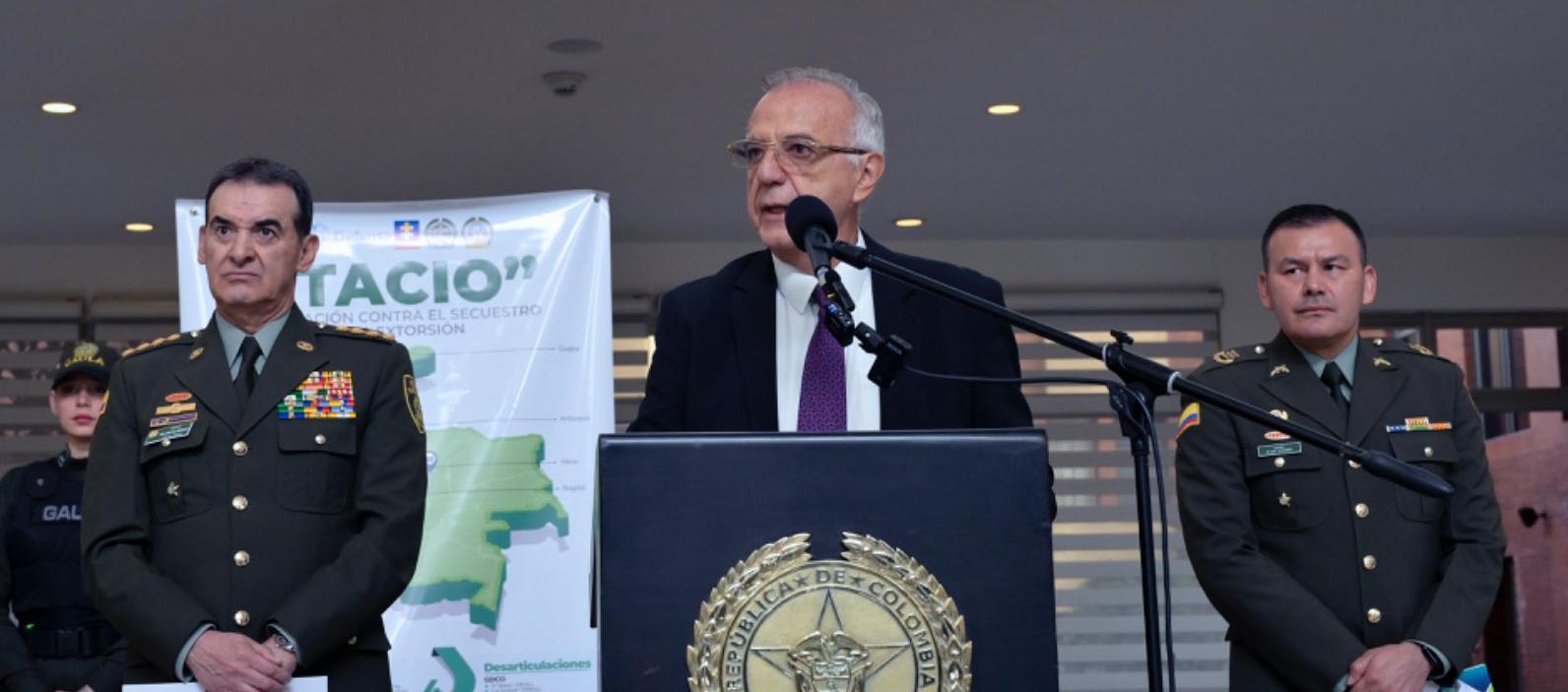 Ministro de Defensa, Iván Velásquez.