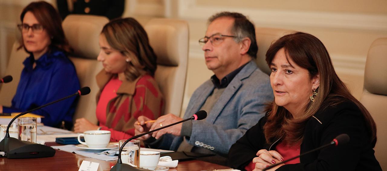 MinJusticia Angela Buitrago.