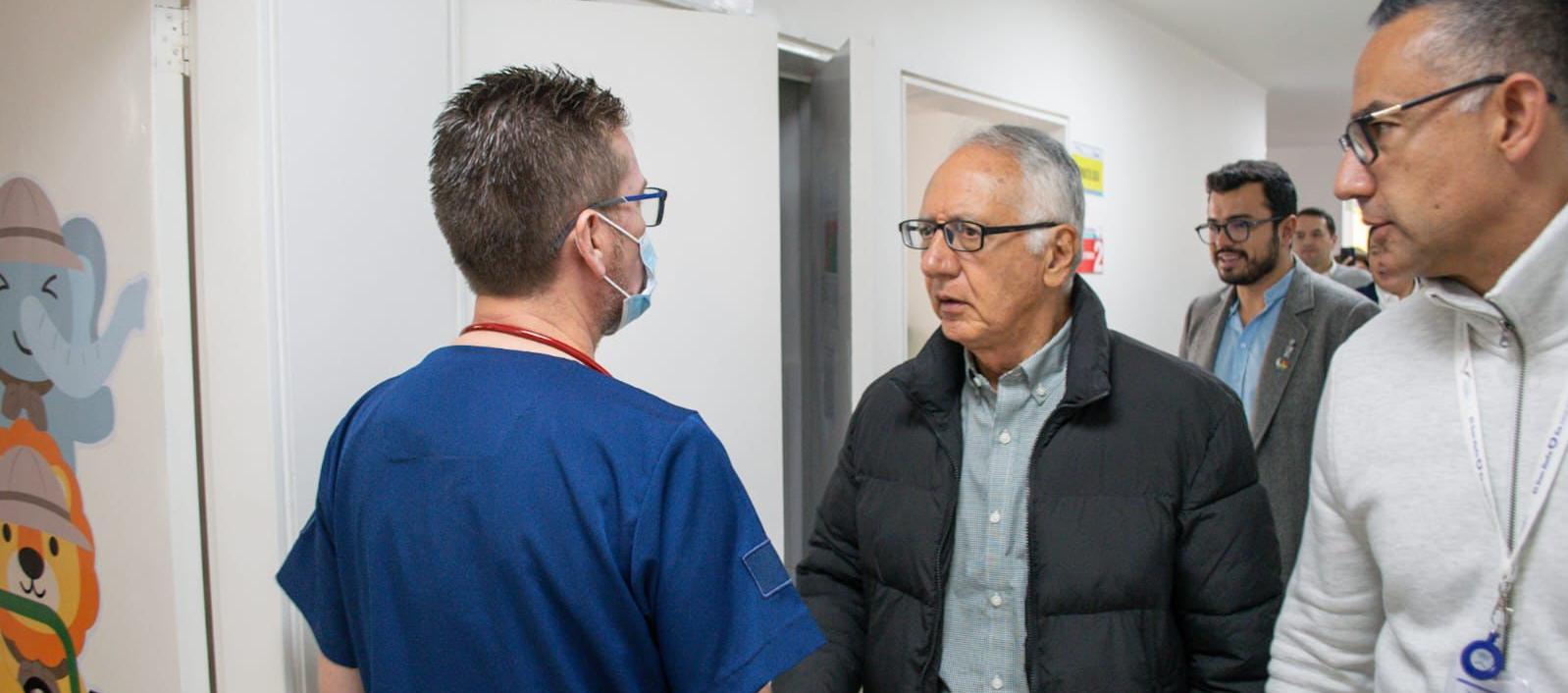 Ministro de Salud, Guillermo Alfonso Jaramillo.