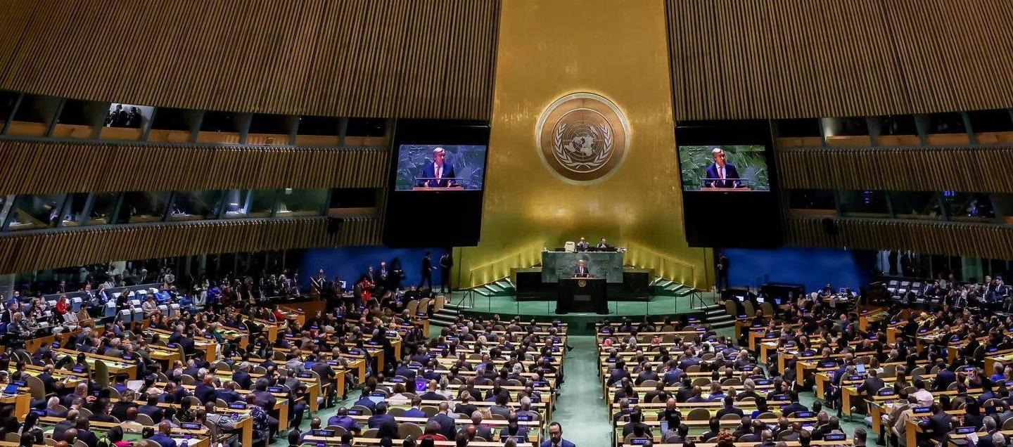 Asamblea general de la ONU.