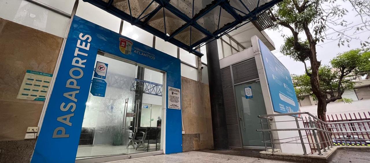 Oficina de Pasaportes.