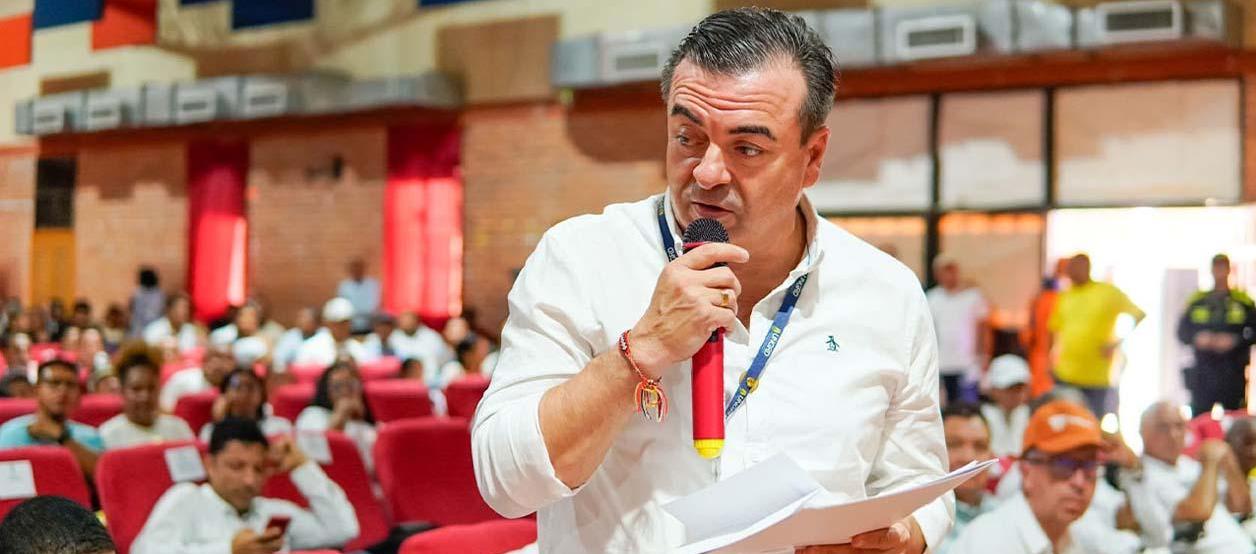 El exdirector de la UNGRD, Olmedo López.