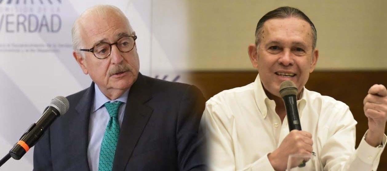 Andrés Pastrana y Efraín Cepeda.