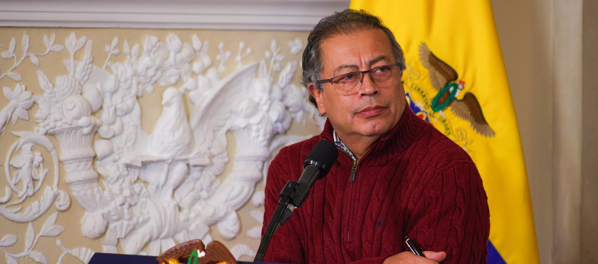El Presidente Gustavo Petro.