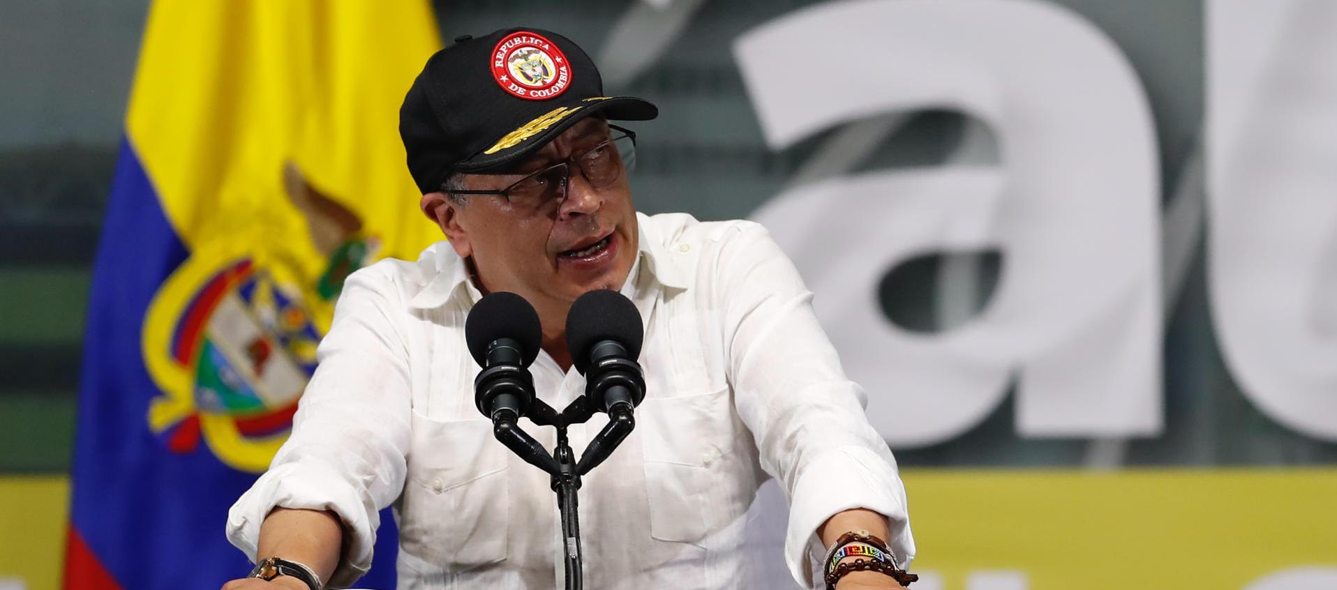 El Presidente Gustavo Petro.