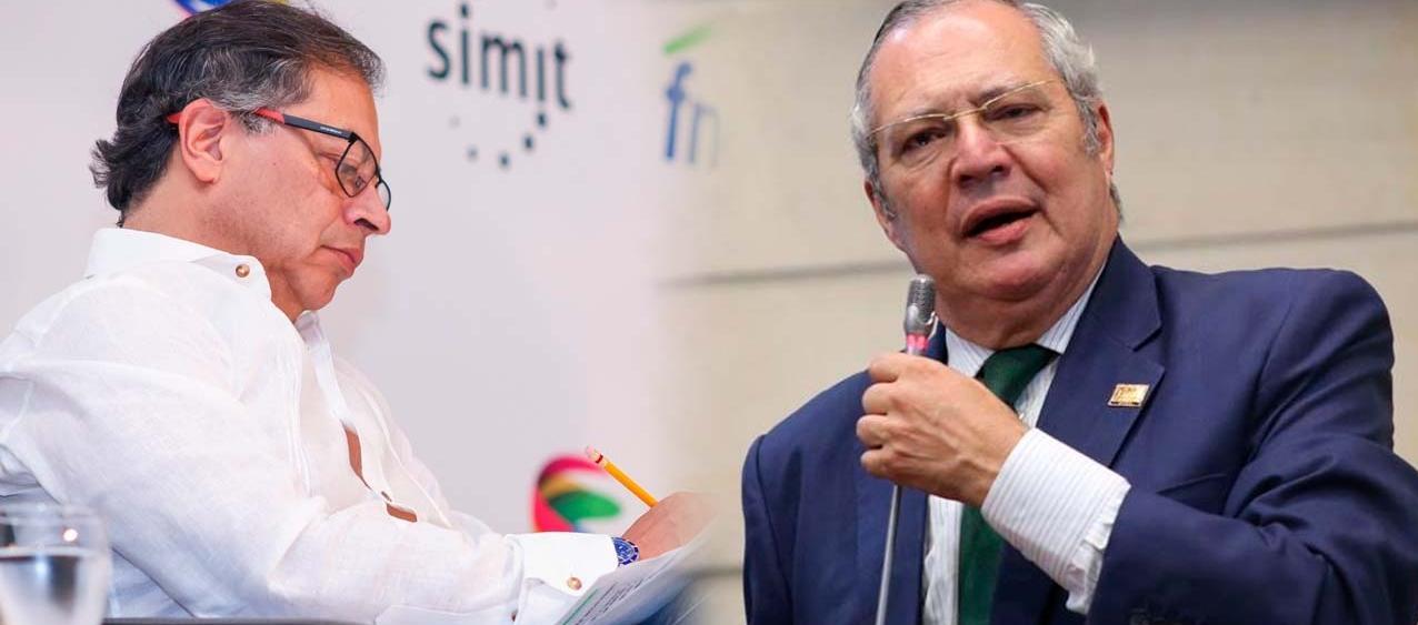 Gustavo Petro y Iván Name.