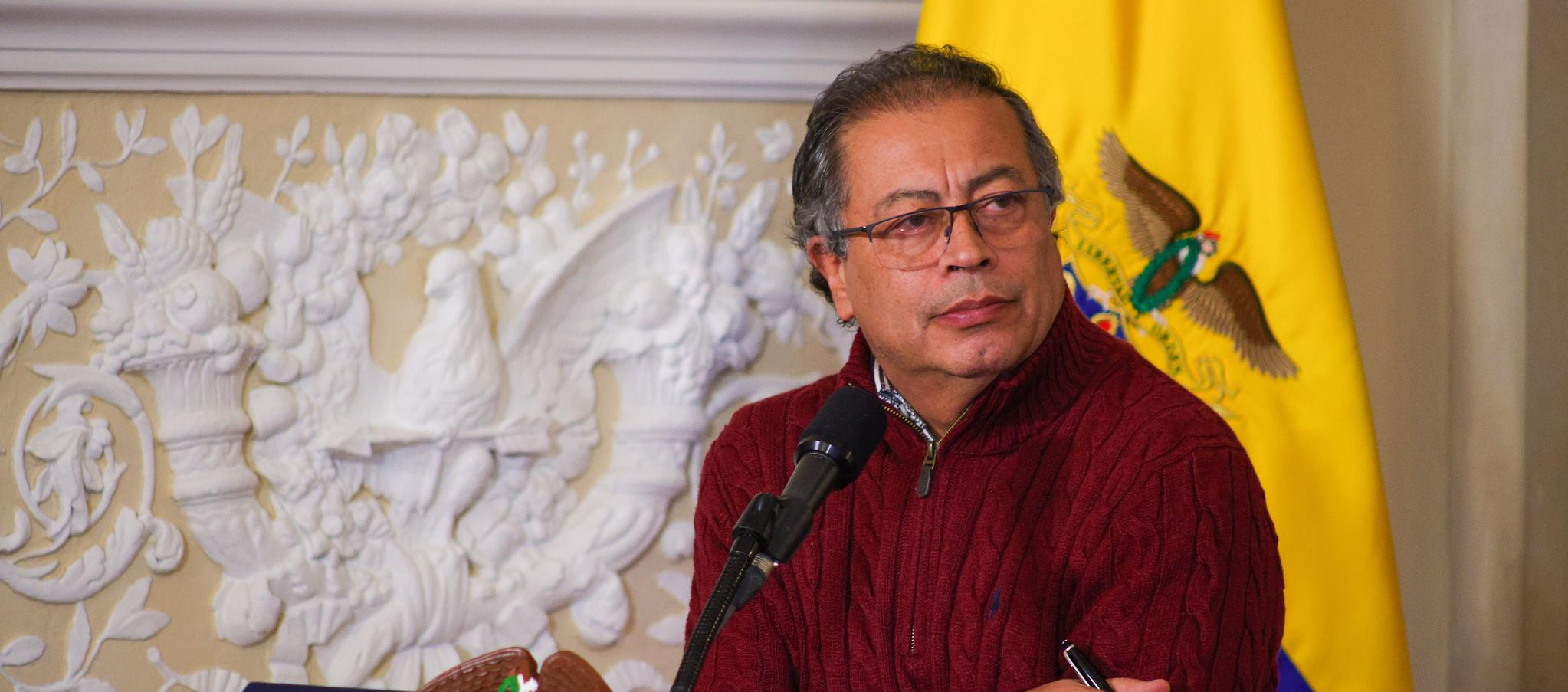 El Presidente Gustavo Petro.