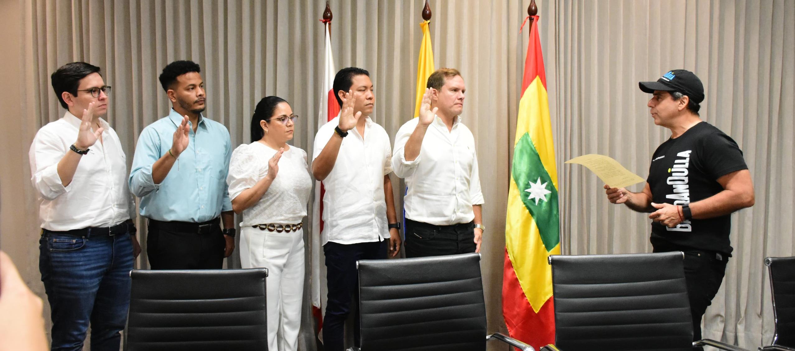 Posesión de los alcaldes locales.