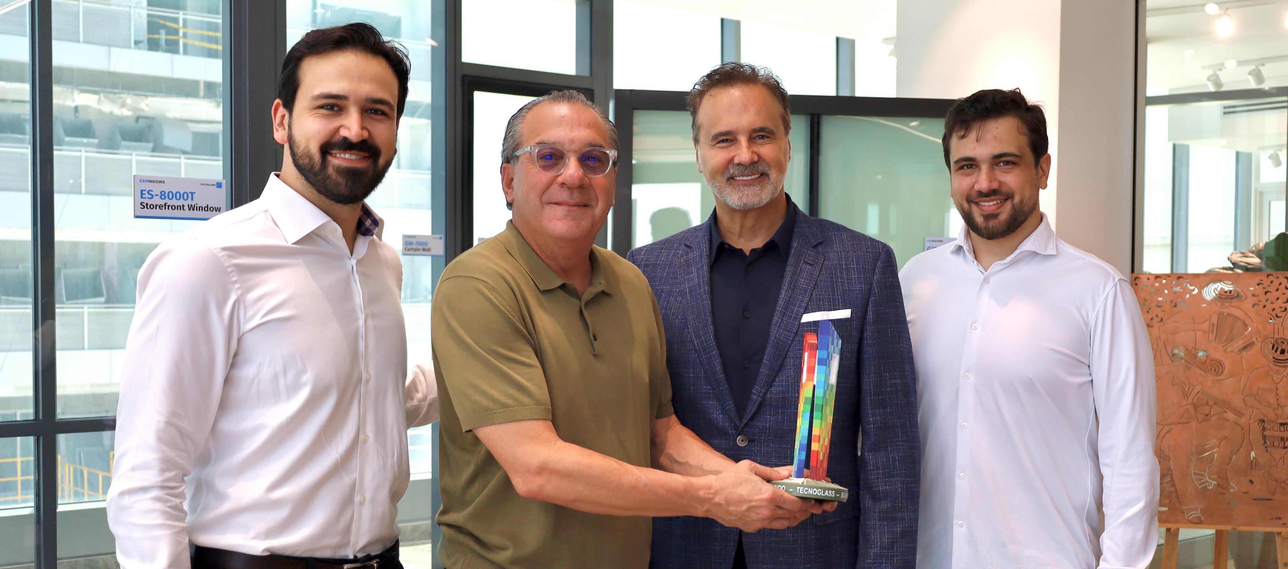 Imagen del homenaje al arquitecto Gabriel Cure.