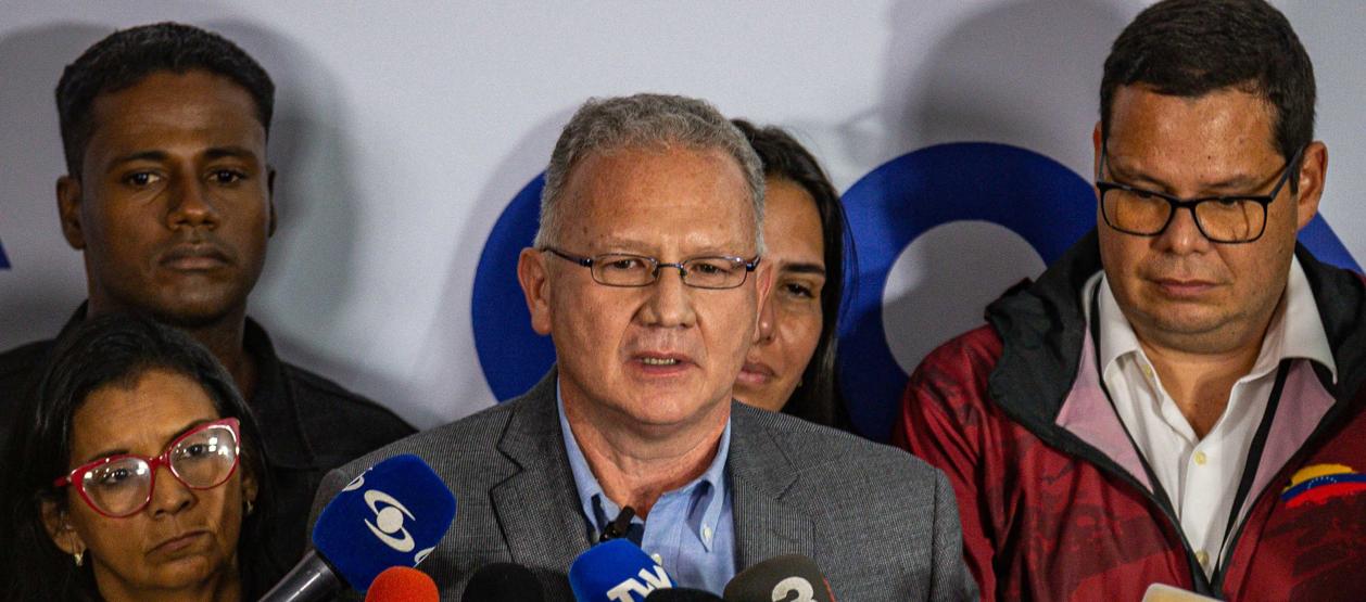 Perkins Rocha, vocero de la campaña de Edmundo González.