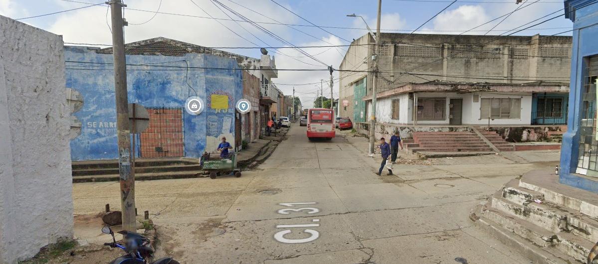 Carrera 30 con calle 31.