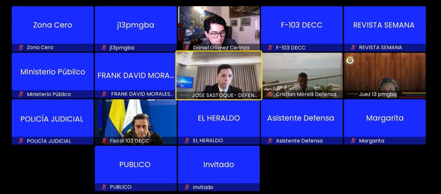 Audiencia de José Sastoque.