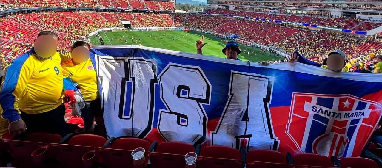 Saumeth en el Levi's Stadium.