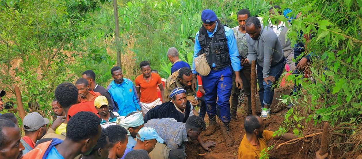 Imagen de la tragedia.