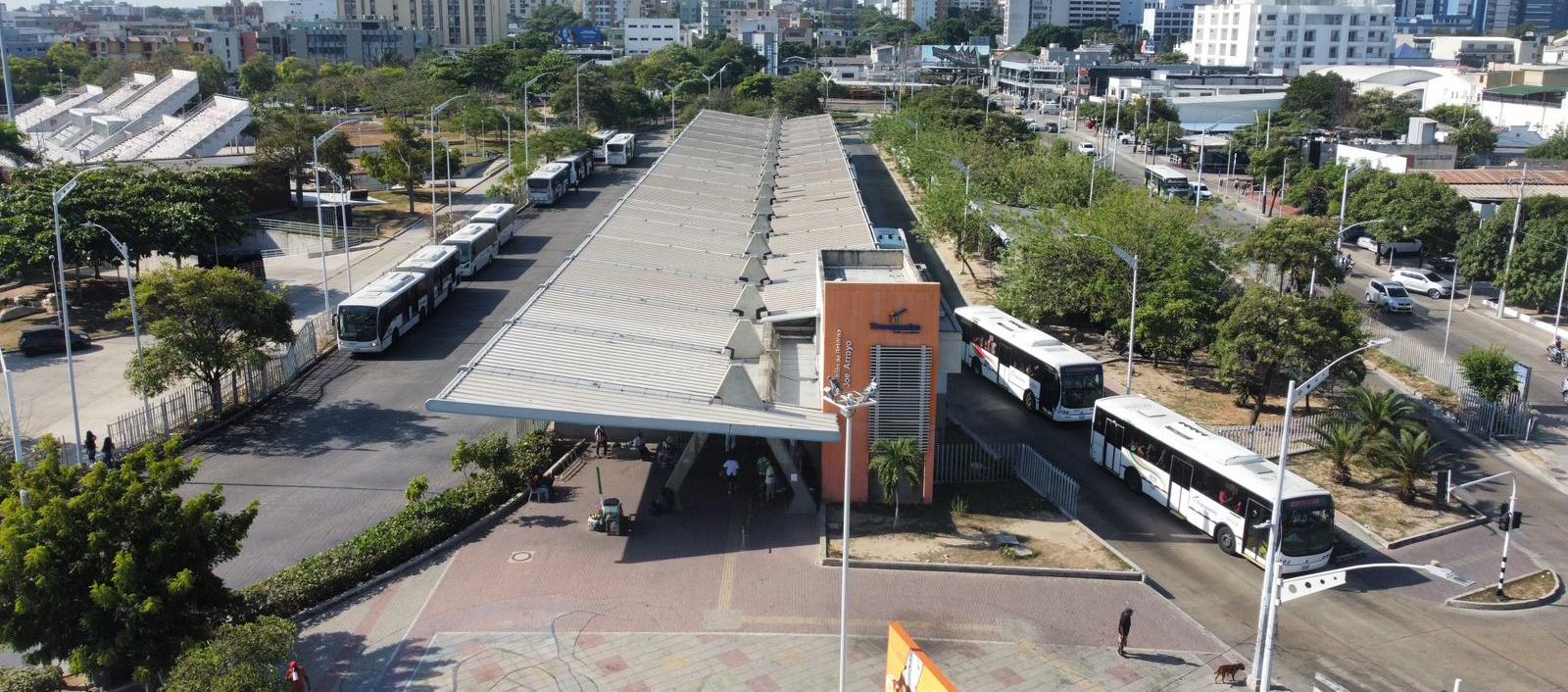 Estación de Transmetro Joe Arroyo.