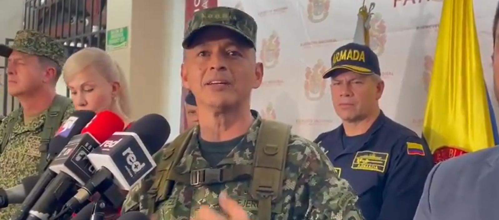 General Erick Rodríguez.