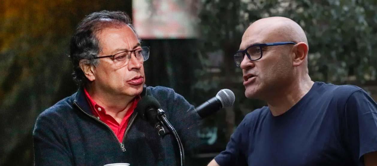 Gustavo Petro y Xavier Vendrell.
