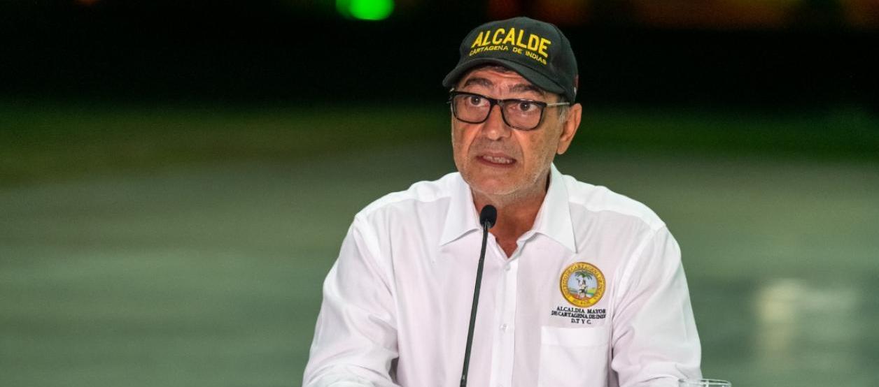 El exalcalde de Cartagena, William Dau.