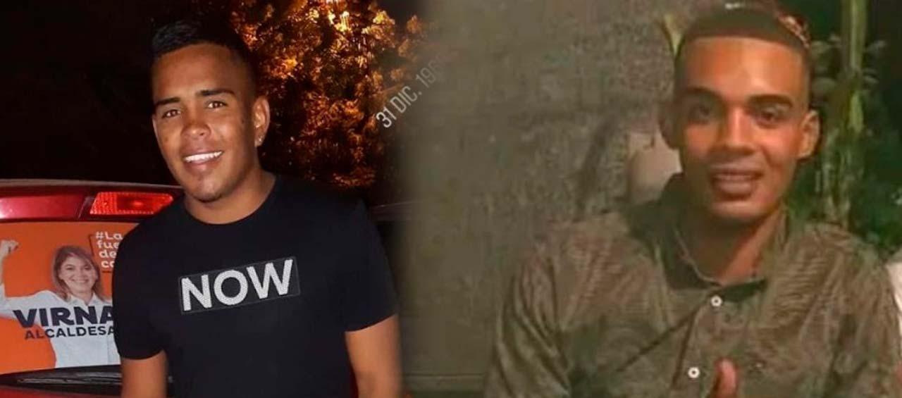 Walter Alvarado, fallecido, y Enrique Nieto, herido. 