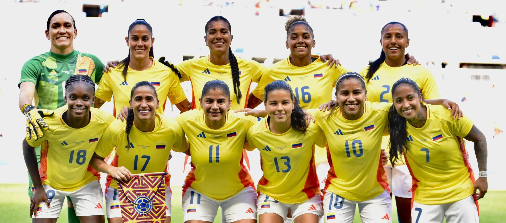 Selección Colombia que el miércoles será rival de Canadá.