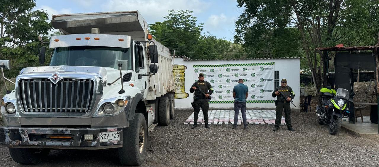 Enot Bravo Márquez fue capturado por el delito de tráfico, fabricación y porte de estupefacientes.