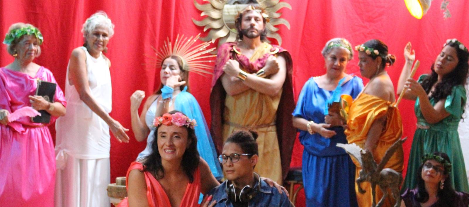 Obra de teatro Las Musas. 