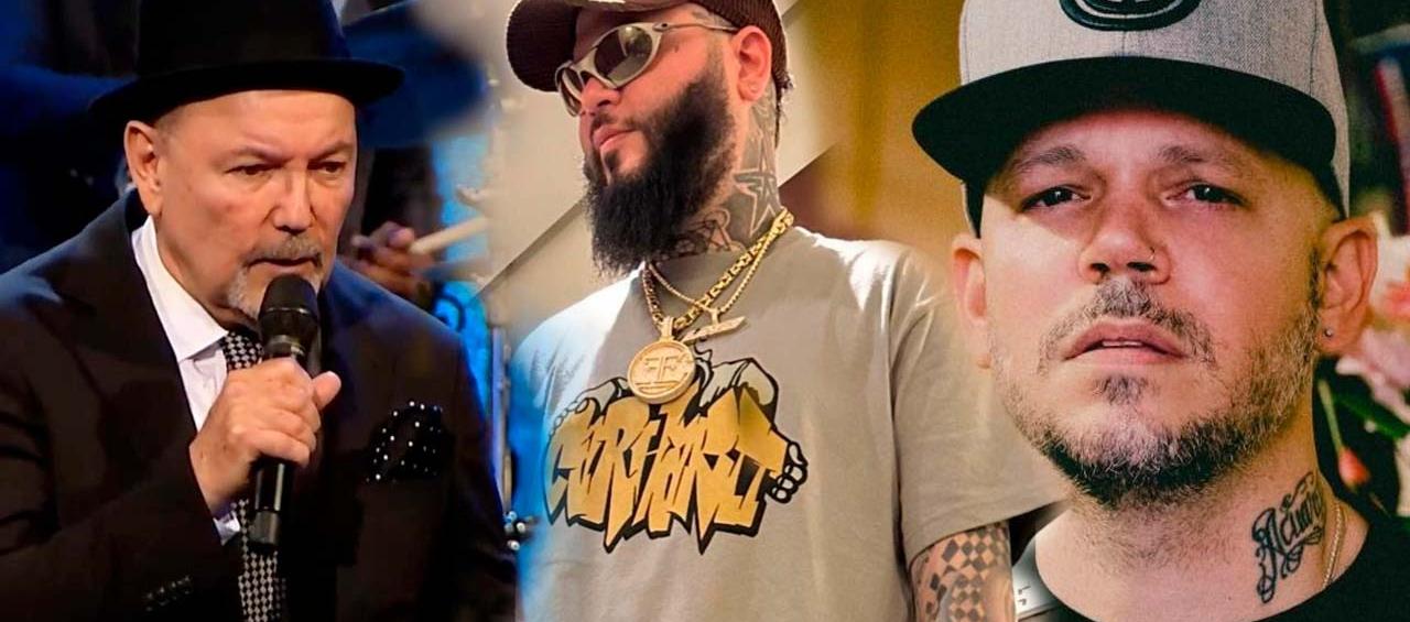 Rubén Blades, Farruko y Residente. 