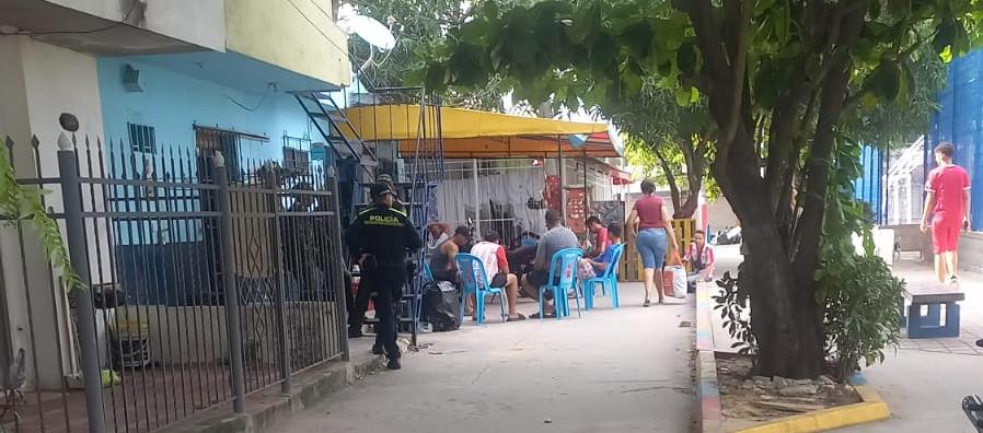 Sector del parque donde se registró el ataque. 