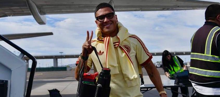 Juan Fernando Quintero, mediocampista de la Selección Colombia. 