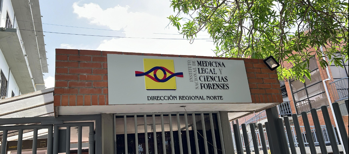 El cuerpo de Osnaider fue llevado a Medicina Legal.