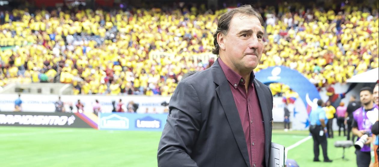 Néstor Lorenzo, técnico de la Selección Colombia. 