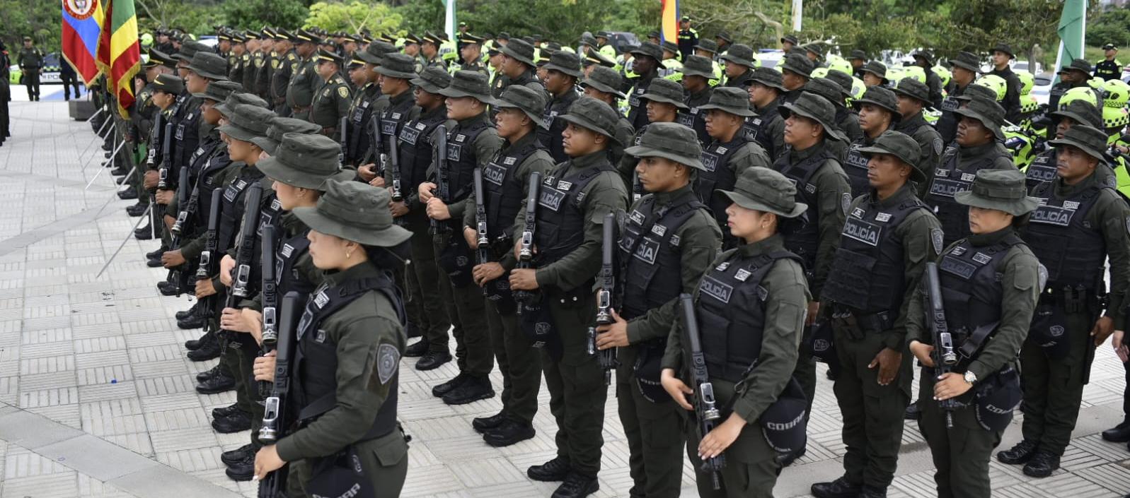 El nuevo contingente del Gaula fue presentado en la 'Ventana de campeones'