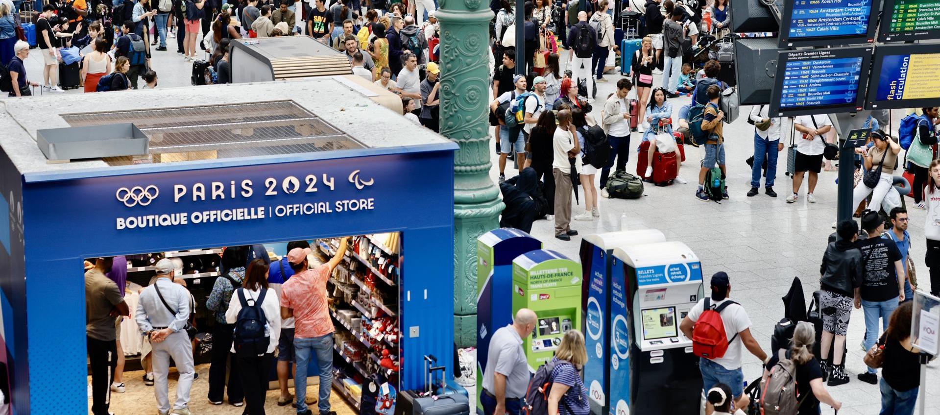 Pasajeros se vieron afectados.