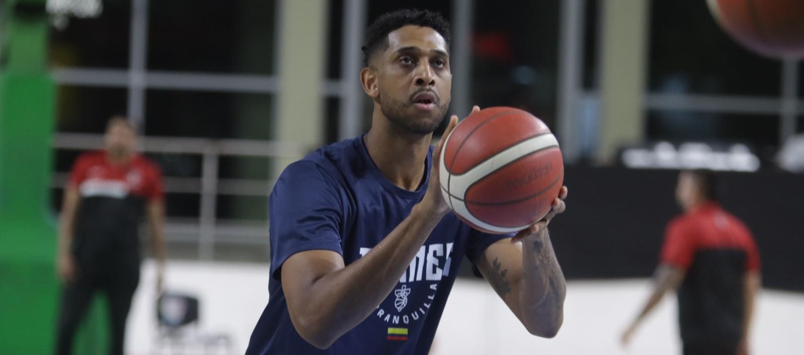 Tonny Trocha, jugador de Titanes de Barranquilla. 