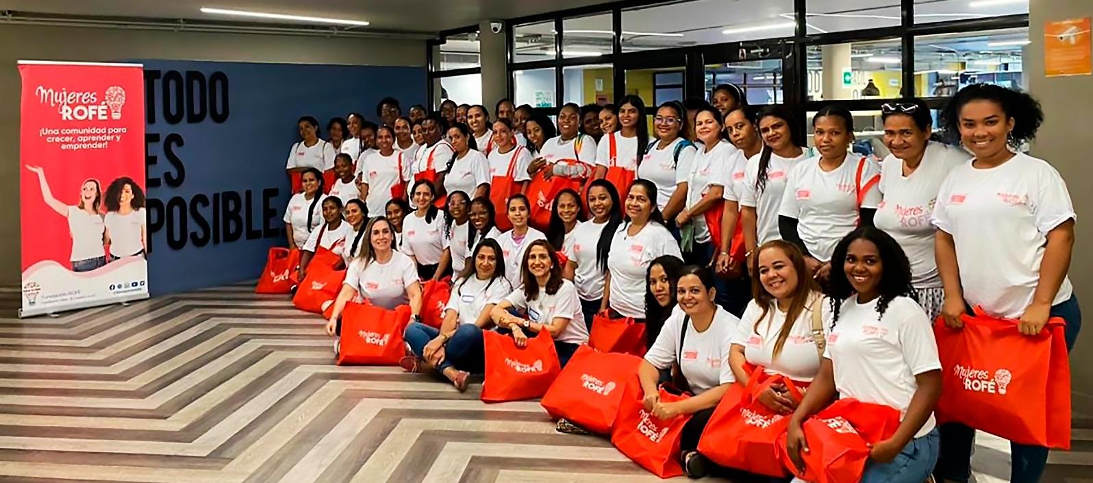 Beneficiarias del programa 'Mujeres Rofé' en el 2023. 