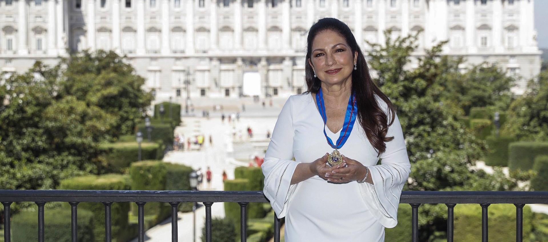 La cantante cubano-estadounidense Gloria Estefan. 