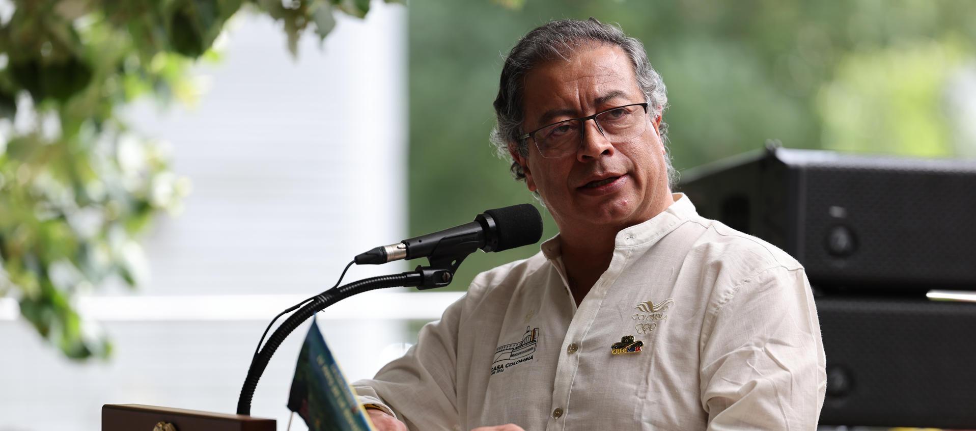 Gustavo Petro, Presidente de Colombia.