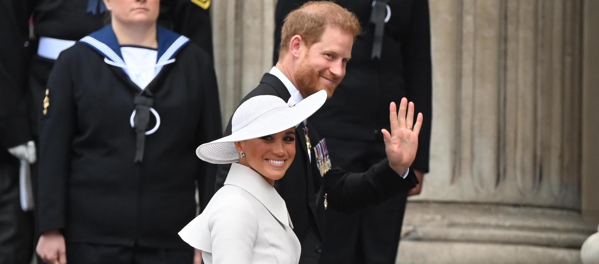 Príncipe Enrique y Meghan Markle. 